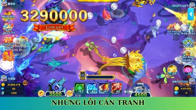 Những lỗi cần tránh Những lỗi cần tránh