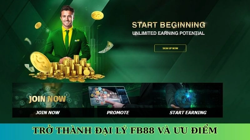 Trở thành đại lý Fb88 và ưu điểm Trở thành đại lý Fb88 và ưu điểm