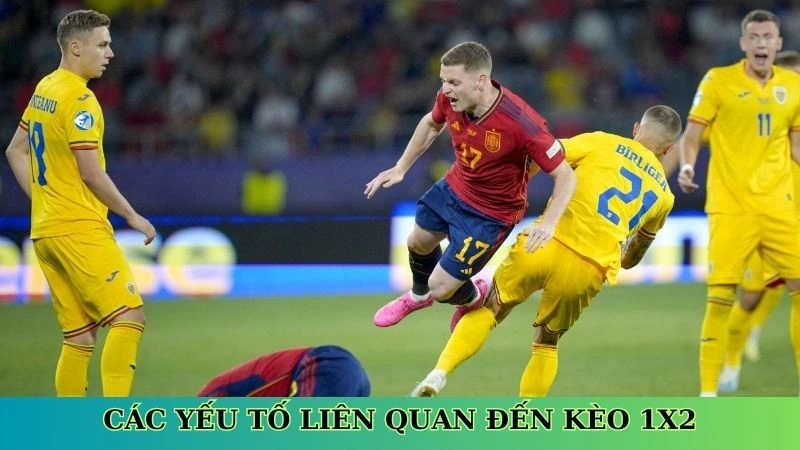 Các yếu tố liên quan đến kèo 1X2 Các yếu tố liên quan đến kèo 1X2