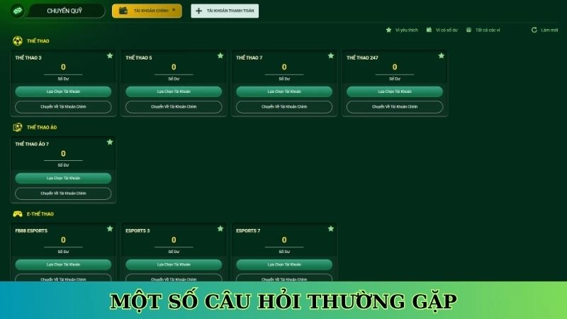 Một số câu hỏi thường gặp khi gửi tiền nhà cái Một số câu hỏi thường gặp khi gửi tiền nhà cái