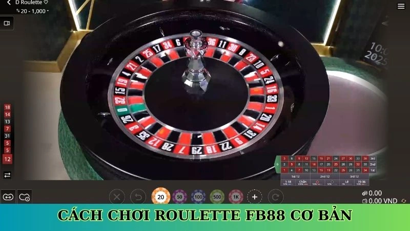 Cách chơi Roulette Fb88 cơ bản Cách chơi Roulette Fb88 cơ bản