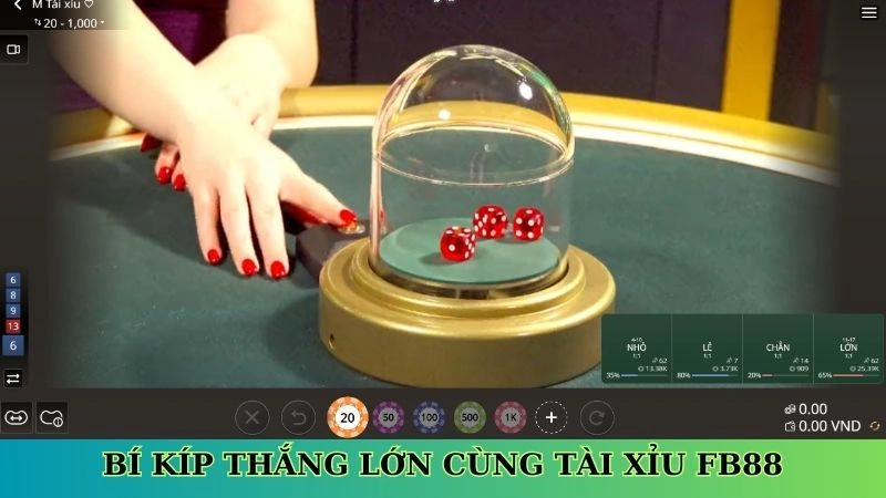 Bí kíp thắng lớn cùng tài xỉu Fb88