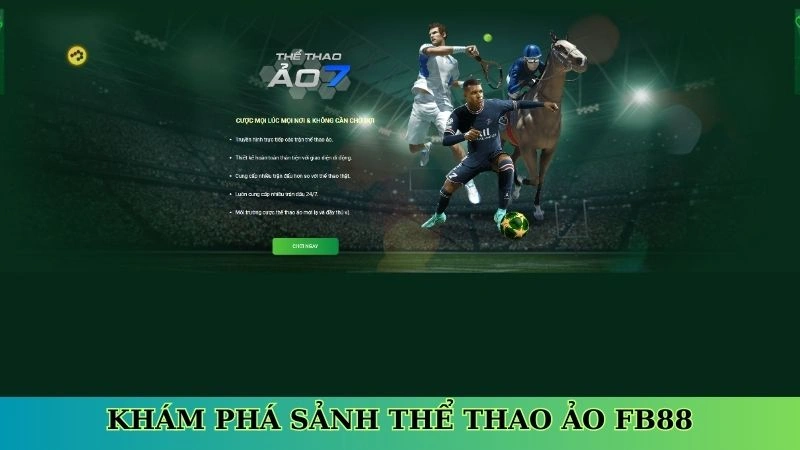 Khám phá sảnh thể thao ảo Fb88 Khám phá sảnh thể thao ảo Fb88