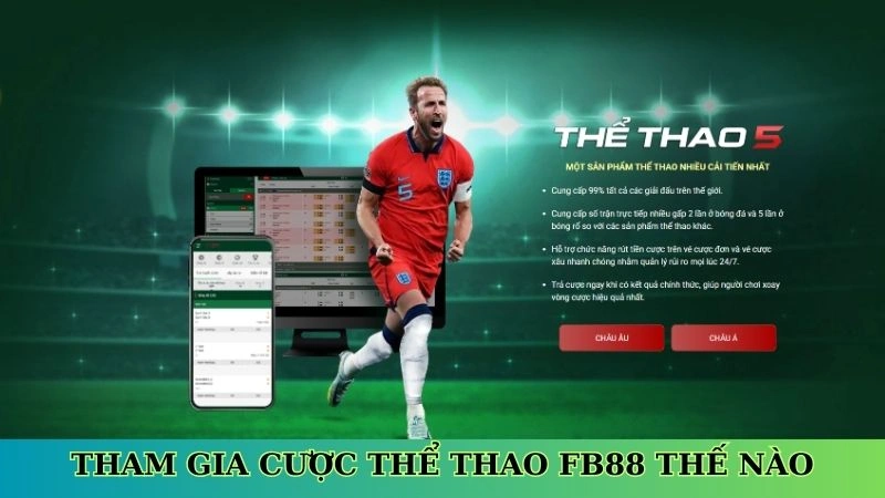 Tham gia cược thể thao Fb88 thế nào?